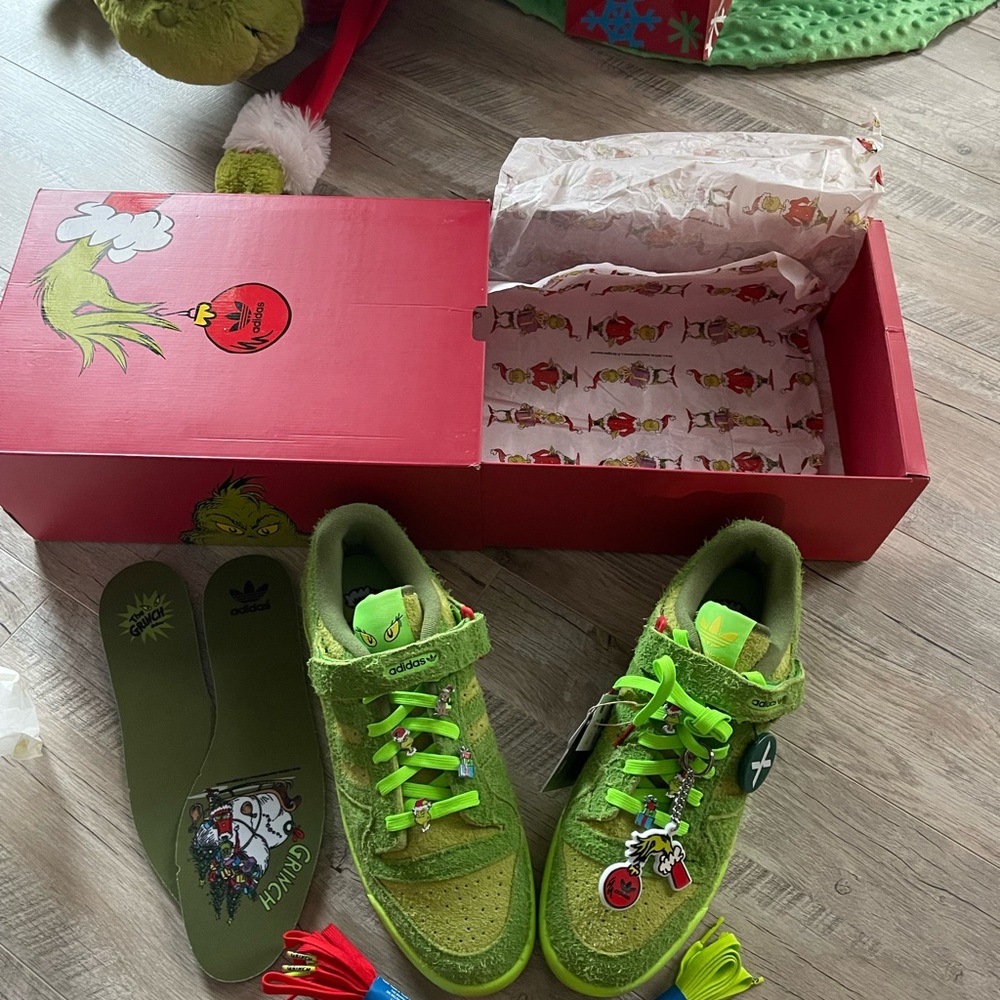 Adidas grinch shoes
